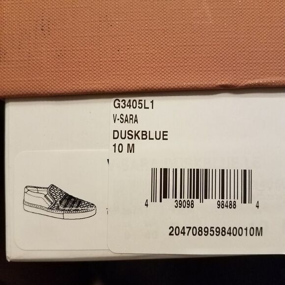 NEW Via Spiga Sara Sneaker sz 10M in Dusk Blue - Picture 8 of 8